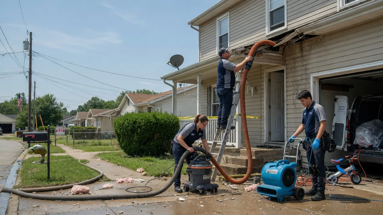 Water Damage Restoration in Schoenchen, KS near me